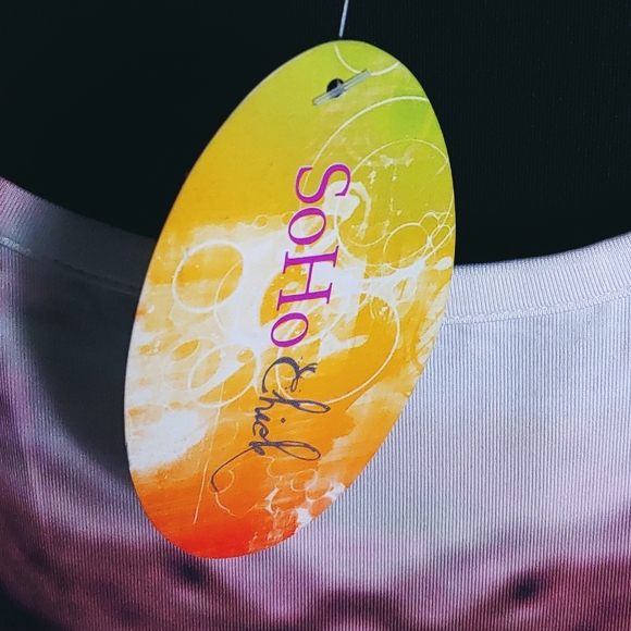 NWT Graphic Print Scoop Neck Mini Dress Size XL - Picture 6 of 10